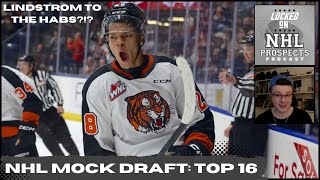 2024 NHL MOCK DRAFT  March Top 32 Part 1 [upl. by Ennayhs296]