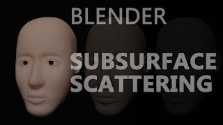 Blender Cycles Subsurface Scattering Tutorial [upl. by Naesal]