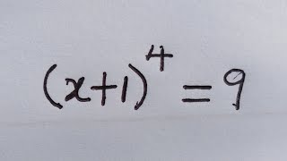 Interesting quartic equation  maths mathematics [upl. by Derek]