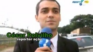 Retrô  Cesar Polvilho e as notícias do trânsito [upl. by Nwahsem]