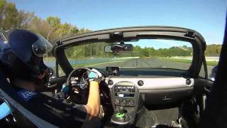 300whp Turbo MX5 Miata AutoX at Raceway Park w NNJR SCCA [upl. by Narmak]