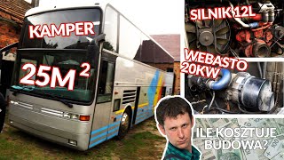 🚌 Kamper z AUTOKARU 💰 Ile to kosztuje Ile pali taki potwór [upl. by Cornie]