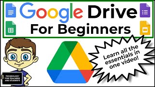 Google Drive for Beginners  The Complete Course  Including Docs Sheets Forms and Slides [upl. by Aksel]