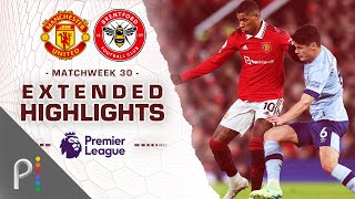 Manchester United v Brentford  PREMIER LEAGUE HIGHLIGHTS  452023  NBC Sports [upl. by Haissi886]