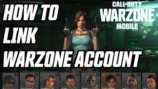 HOW TO LINKCROSS SAVE YOUR WARZONE MOBILE ACCOUNT Warzone Mobile [upl. by Eki]