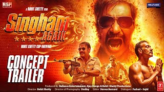 Singham Again Official Trailer Ranveer Singh Deepika Ajay D Arjun K Rohit Shetty 15thAug 2024 [upl. by Ataner]