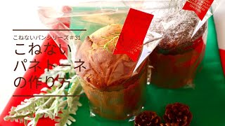 こねないパンの作り方〜パネトーネ簡単レシピ〜  No knead bread recipe  How to make Panettone [upl. by Otnicaj]