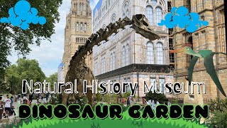 Natural History Museum opens new Dinosaur Garden [upl. by Jb773]