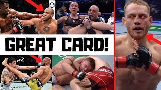 UFC 270 Event Recap Ngannou vs Gane Full Card Reaction and Breakdown [upl. by Iva612]