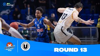 Buducnost VOLI PodgoricaUBT ClujNapoca  Round 13 Highlights  202324 BKT EuroCup [upl. by Noivart]