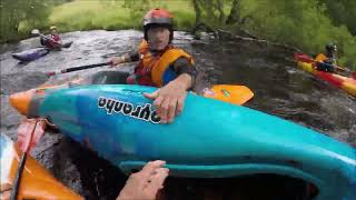 Wombourne Kayak Club Lower Tryweryn Trip Saturday 1st July 2023 [upl. by Aikat955]