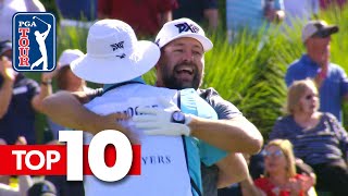 Top10 aces from the 201819 PGA TOUR Season [upl. by Nileak]