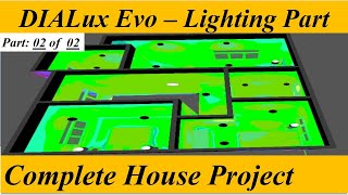 DIALux Evo tutorial lighting  Part 2 of 2 [upl. by Amian928]