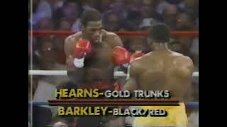 Thomas Hearns vs Iran Barkley I [upl. by Asseniv]