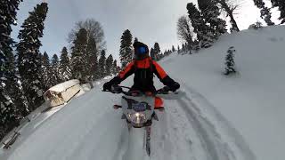 Goderdzi Snowbiking  სნოუბაიკი გოდერძიზე [upl. by Gradeigh]