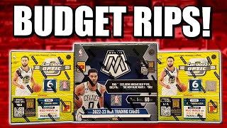 FUN BUDGET NBA BOXES  202223 Panini Mosaic amp Contenders Optic Asia TMALL Box Reviews [upl. by Romanas]