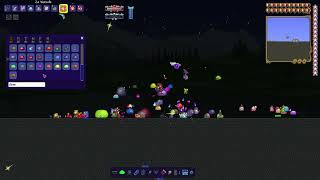 Terraria Zombies Vs Slimes Smash Bros Tmodloader [upl. by Meli]