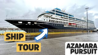 Azamara Pursuit  Full Ship Tour in under 10 minutes [upl. by Winchester]