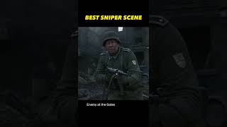 Best sniper scene Enemy at the gates movies shorts  reelclips action [upl. by Ardnassac]