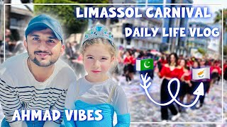 Limassol Cyprus 🇨🇾 carnival 2024 fun time🤍 [upl. by Lelith122]