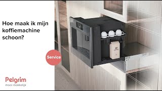 Hoe maak ik mijn koffiemachine schoon  Pelgrim Service [upl. by Aknahs535]