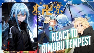 Tokyo revengers react to takemichi as rimuru tempest  Gacha life  Mikey  Slime [upl. by Buller]