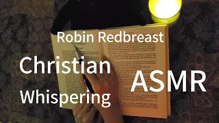 My First ASMR in English  whispering Christian story ‘Robin Redbreast’ until you fall asleep [upl. by Malinowski]