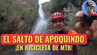 Al Salto de Apoquindo en bicicleta de MTB Parque Aguas de Ramón ciclismodemontaña mtbxc [upl. by Einberger]