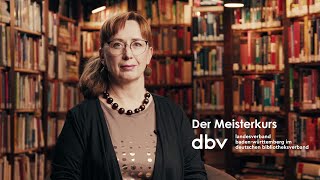 Werde die beste Bibliothekarin  Der Meisterkurs  dbvLandesverband BadenWürttemberg eV [upl. by Cynthie]