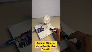 Grow plant in micro gravity using Arduino Clinostat arduino microgravity [upl. by Dranyl408]