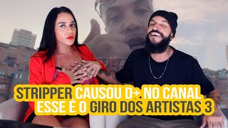 GIRO DOS ARTISTAS 3  NA ATIVIDADE REACT 518 [upl. by Greenlee387]