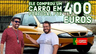 Ele comprou o carro por 400 euros no interior de Portugal  Morar na Covilhã Ep 46 [upl. by Goulder]