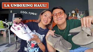 LA Unboxing Haul Clothes Shoes Beauty Skincare  Laureen Uy LauMi [upl. by Covell764]