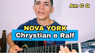 NOVA YORK Chrystian e Ralf  Aldeí de Sousa viral musica cover [upl. by Kella501]