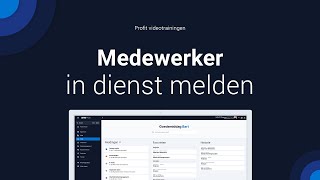 Medewerker her in dienst melden [upl. by Atelokin]