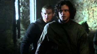 Jon Snow Attacks Alliser Thorn  Game of Thrones 1x08 HD [upl. by Ahsieket]