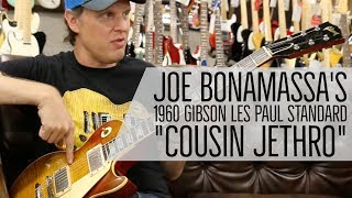 Joe Bonamassas 1960 Gibson Les Paul Standard quotCousin Jethroquot at Normans Rare Guitars [upl. by Sheya]