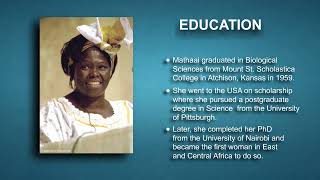 Wangari Maathai  English  Animated  Class VIII [upl. by Terbecki64]