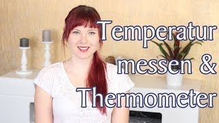 Temperatur messen Thermometer amp Messort symptothermale Methode  NFP [upl. by Ditmore485]