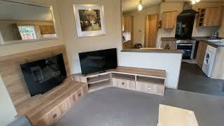 LS52 ABI Ambleside 2014 2 bed Lodge for sale at Finlake  WALK ROUND [upl. by Marlette]