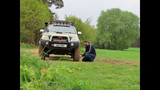 4x4 Byways Hilux in Thetford Forest UK [upl. by Tessi]