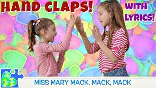 RHYMES AND HAND CLAPS Miss Mary Mack  Lemonade  Double Double This This HD with LYRICS [upl. by Dewitt]