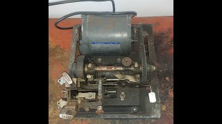 Vintage Ilco Automatic Key Machine [upl. by Sydney]