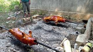 How to make EASY and Crispy Roasted Pork Belly Prepared Food For Function Of My School [upl. by Giff]