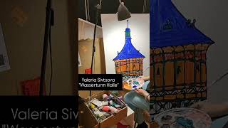 malvideo painting halle wasserturm hallesaale [upl. by Leonore]