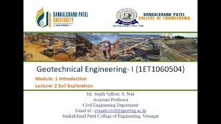 Geotechnical EngineeringI L2 Introduction [upl. by Diraj656]