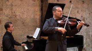 Prelude et allegro F Kreisler  David Galoustov violon Praeludium and AllegroJulien Gernay piano [upl. by Itirahc]