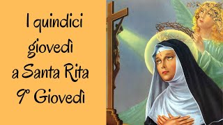 🔴 I quindici Giovedì a S Rita  9 ° Giovedì VITA NASCOSTA DI SANTA RITA🙏🙏🙏💖 [upl. by Arly]