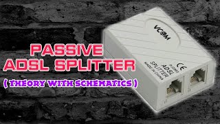 IE42 How does an ADSL splitter works [upl. by Lekkim821]