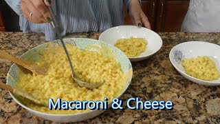 Italian Grandma Makes American Macaroni amp Cheese with Granddaughter Gina [upl. by Eicaj603]